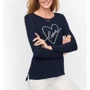 Talbots Love Long Sleeve Tee